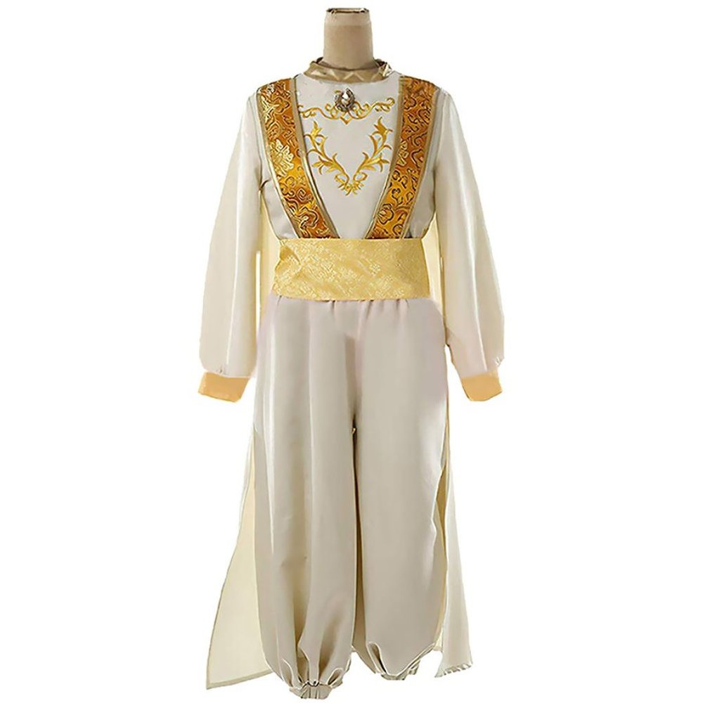 Aladdin Animation Arabian Prince Sultan Hat Cosplay Halloween Man Costume XL - Picture 9 of 10